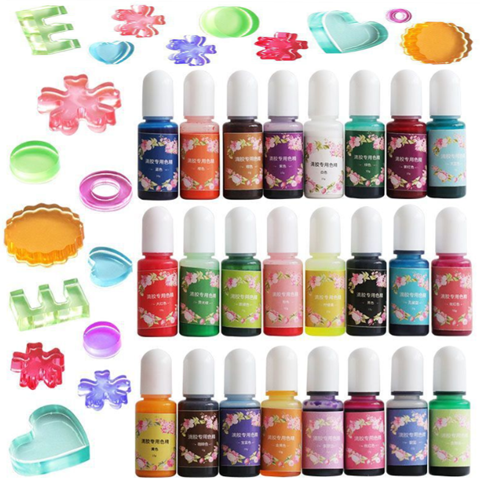 Resin Dye Opaque - 26 Colors 10ml Epoxy Resin Pigment