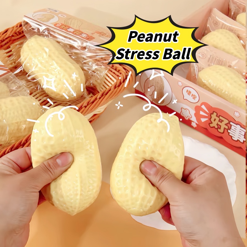 Resin Art Toys - In Stock Peanut Stress Ball Crunchy