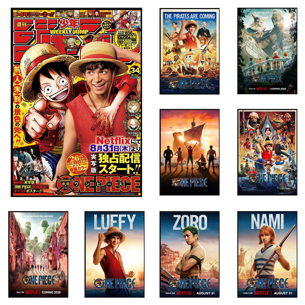 Resin Art Painting - 2026 Pop Manga One Piece Live