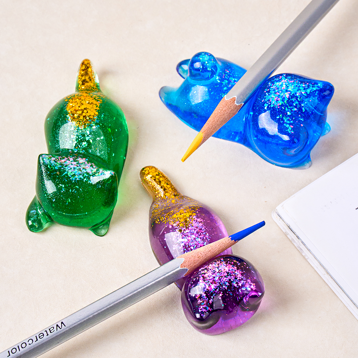 Resin Art Table - 3D Cat Crystal Epoxy Resin Mold