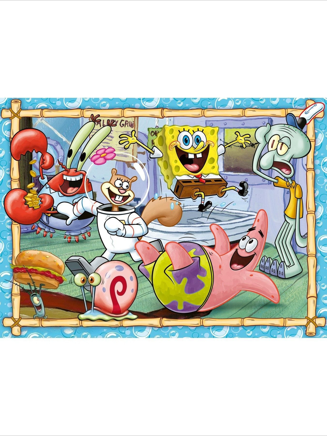 Resin Art Painting - 5D DIY Square&Round Diamond Anime SpongeBob