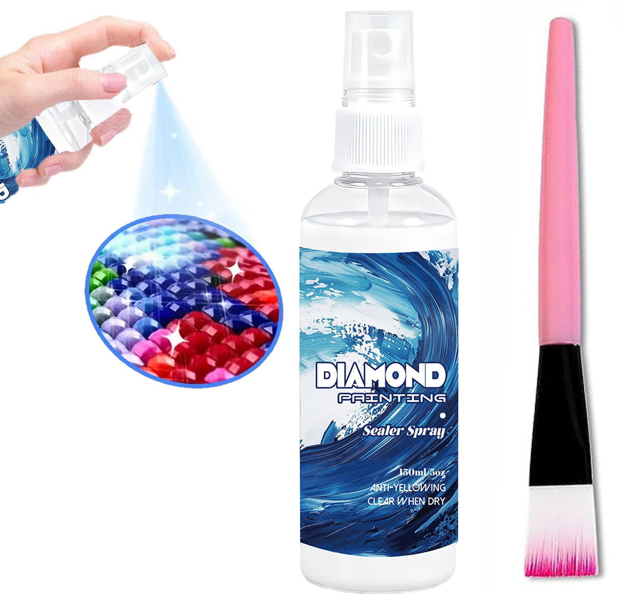 150ml Diamond Painting Sealant - Resin Art Painting 리뷰 및 가격