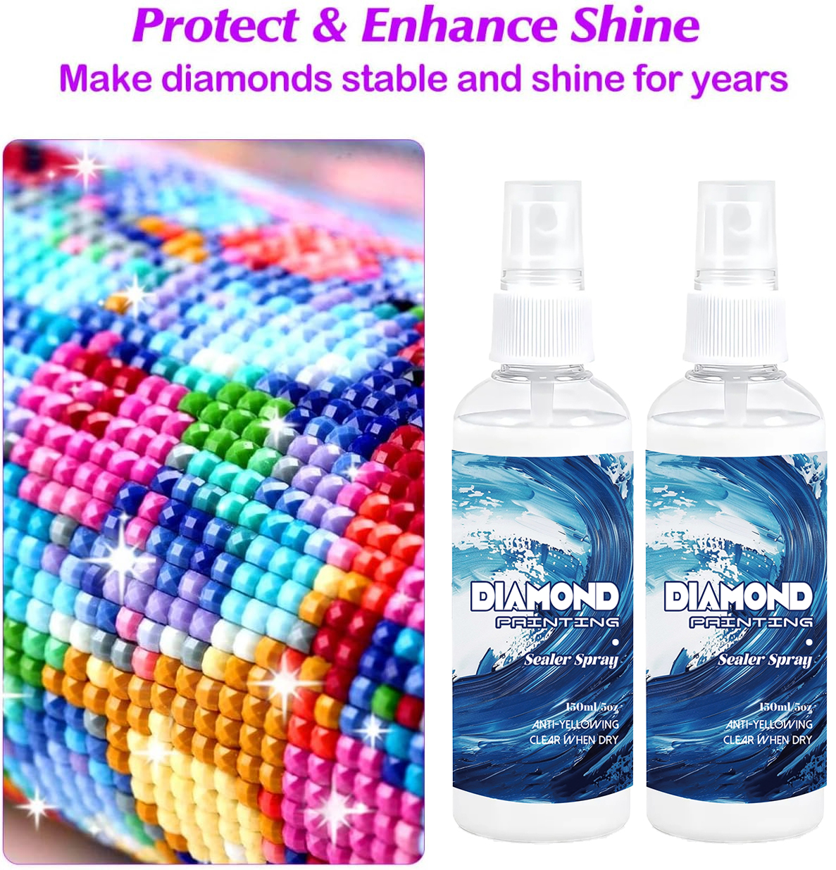 150ml Diamond Painting Sealant - Resin Art Painting 리뷰 및 가격