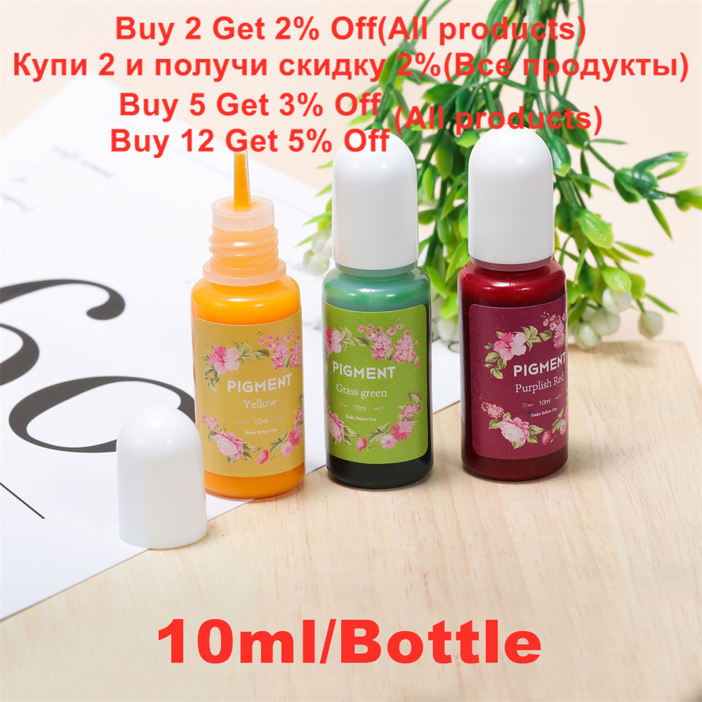 26 Colors 10ml Epoxy Resin Pig - Resin Dye Opaque 리뷰 및 가격