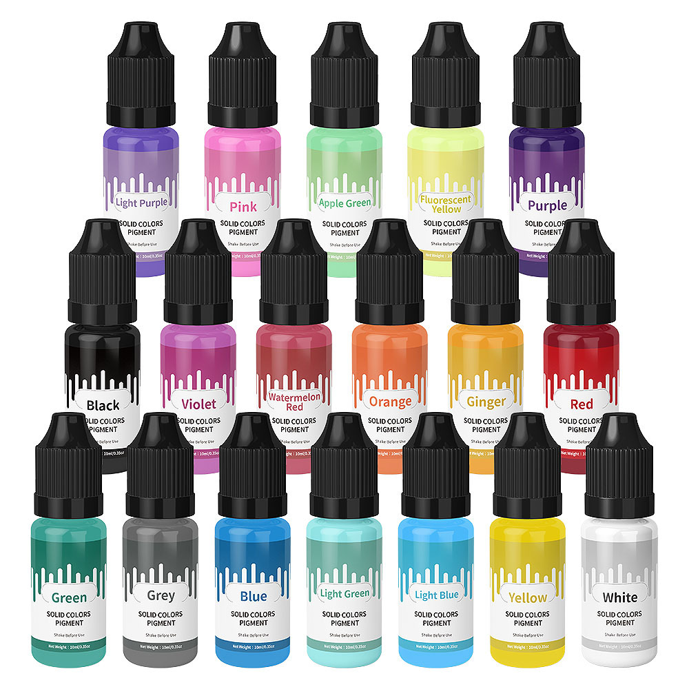 18Colors 10ml Macaron Solid Pa - Resin Dye Opaque 리뷰 및 가격