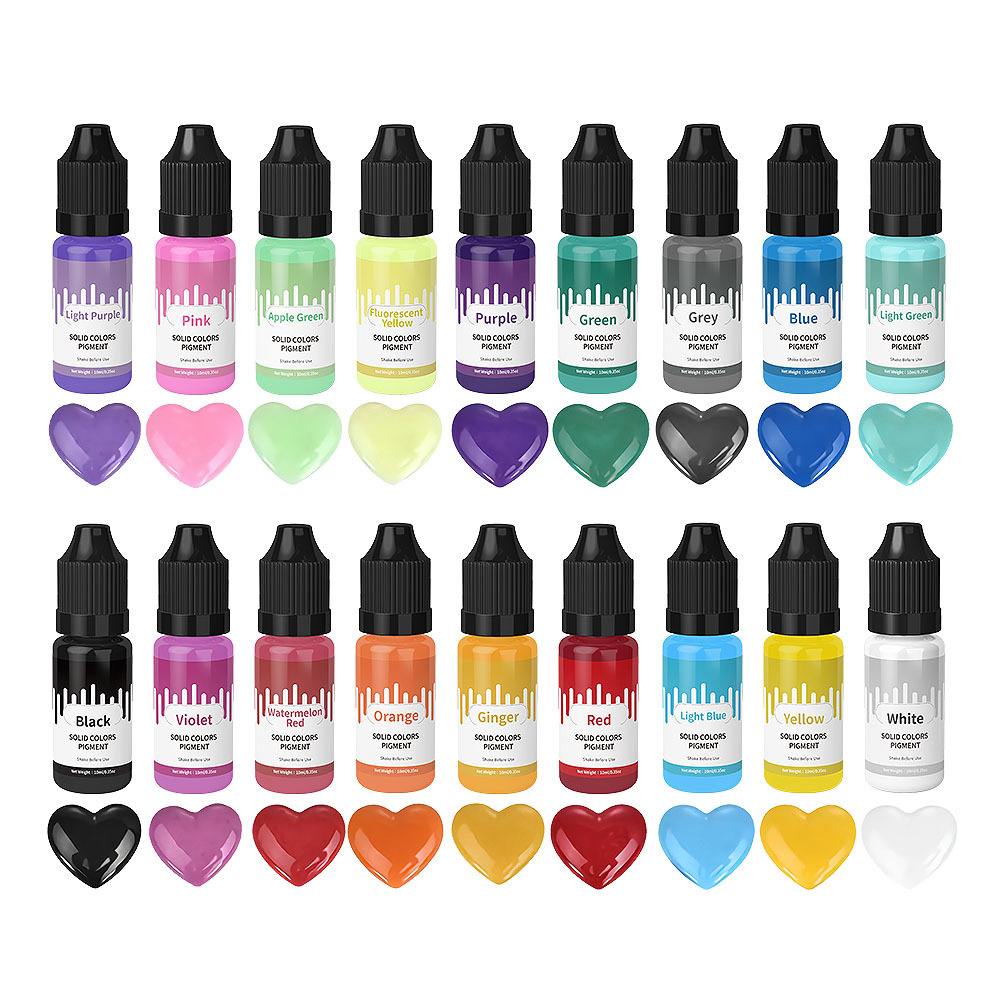 18Colors 10ml Macaron Solid Pa - Resin Dye Opaque 리뷰 및 가격