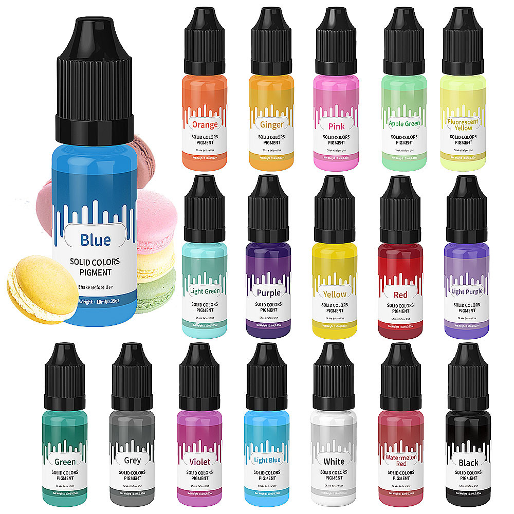 18Colors 10ml Macaron Solid Pa - Resin Dye Opaque 리뷰 및 가격