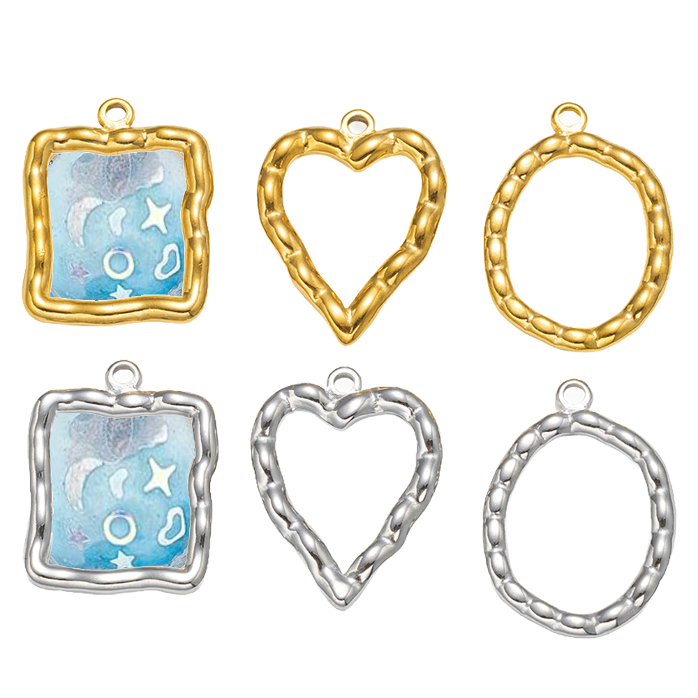 5pcs Stainless Steel Heart Rou - Resin Art Materials 리뷰 및 가격