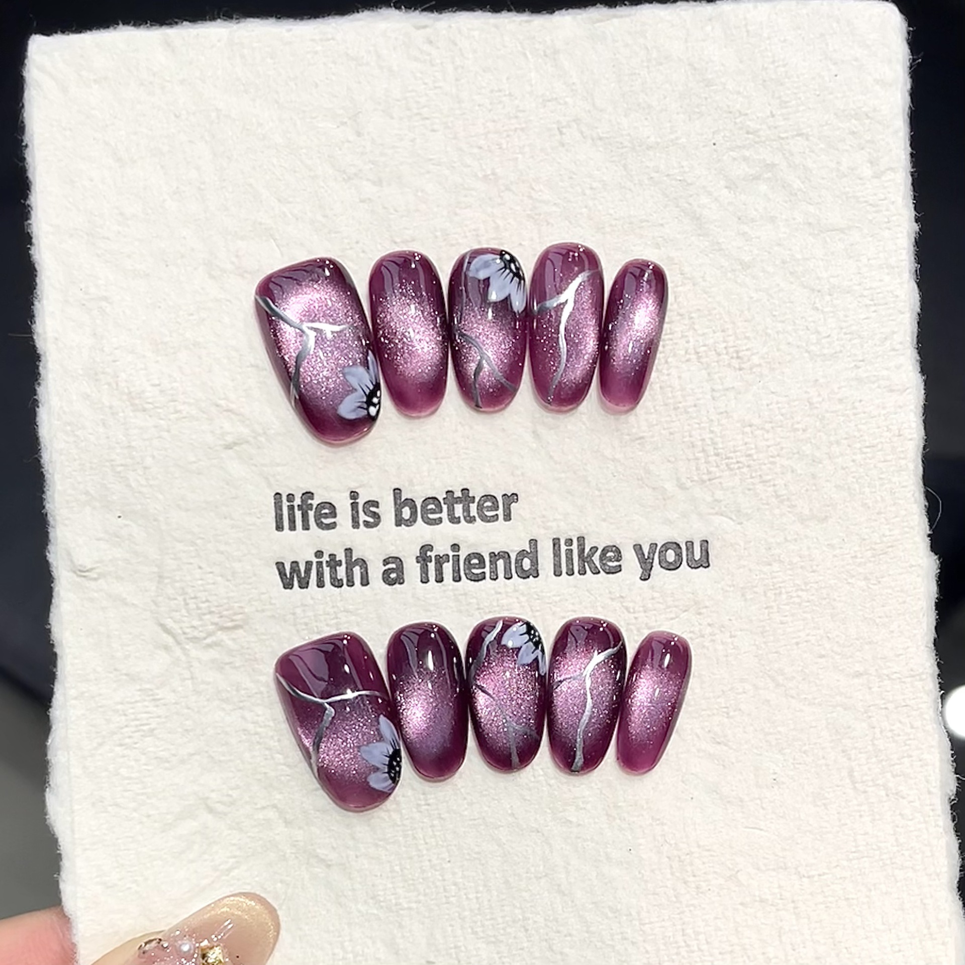 10pcs Handmade Pressed Oval Na - Resin Art Glitter 리뷰 및 가격
