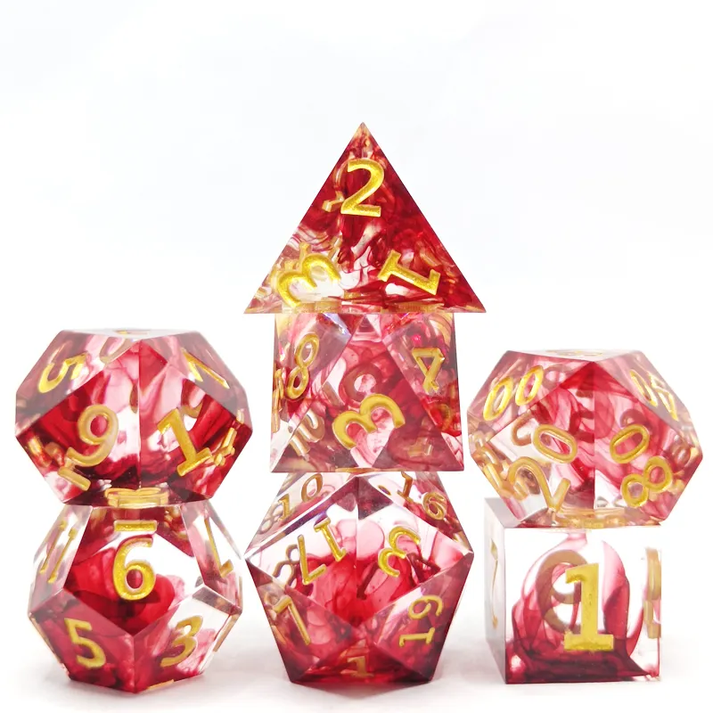 7PCS resin sharp polyhedral di - Resin Art Table 리뷰 및 가격
