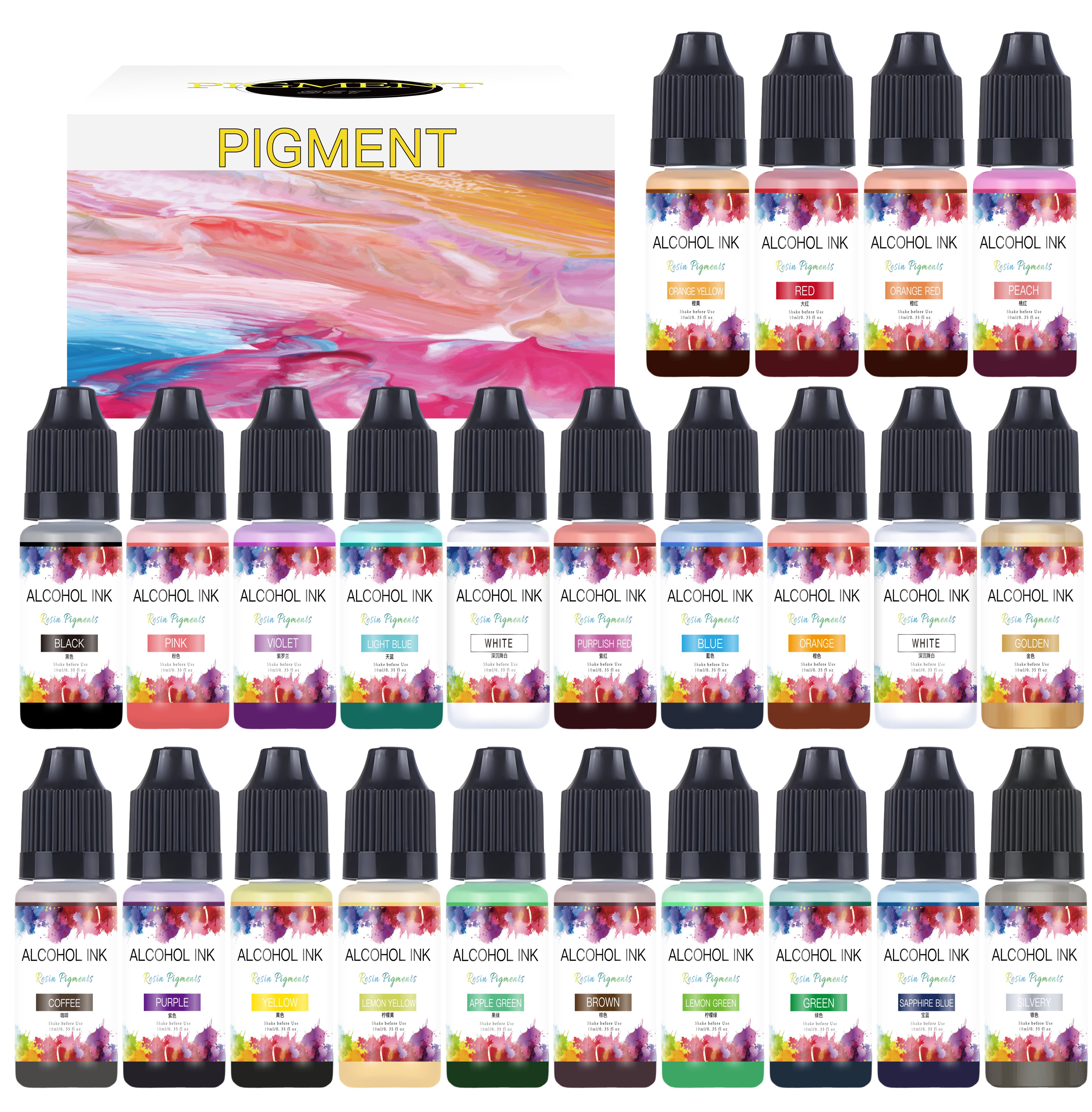 10ml Alcohol Ink Art Epoxy Res - Resin Dye Opaque 리뷰 및 가격