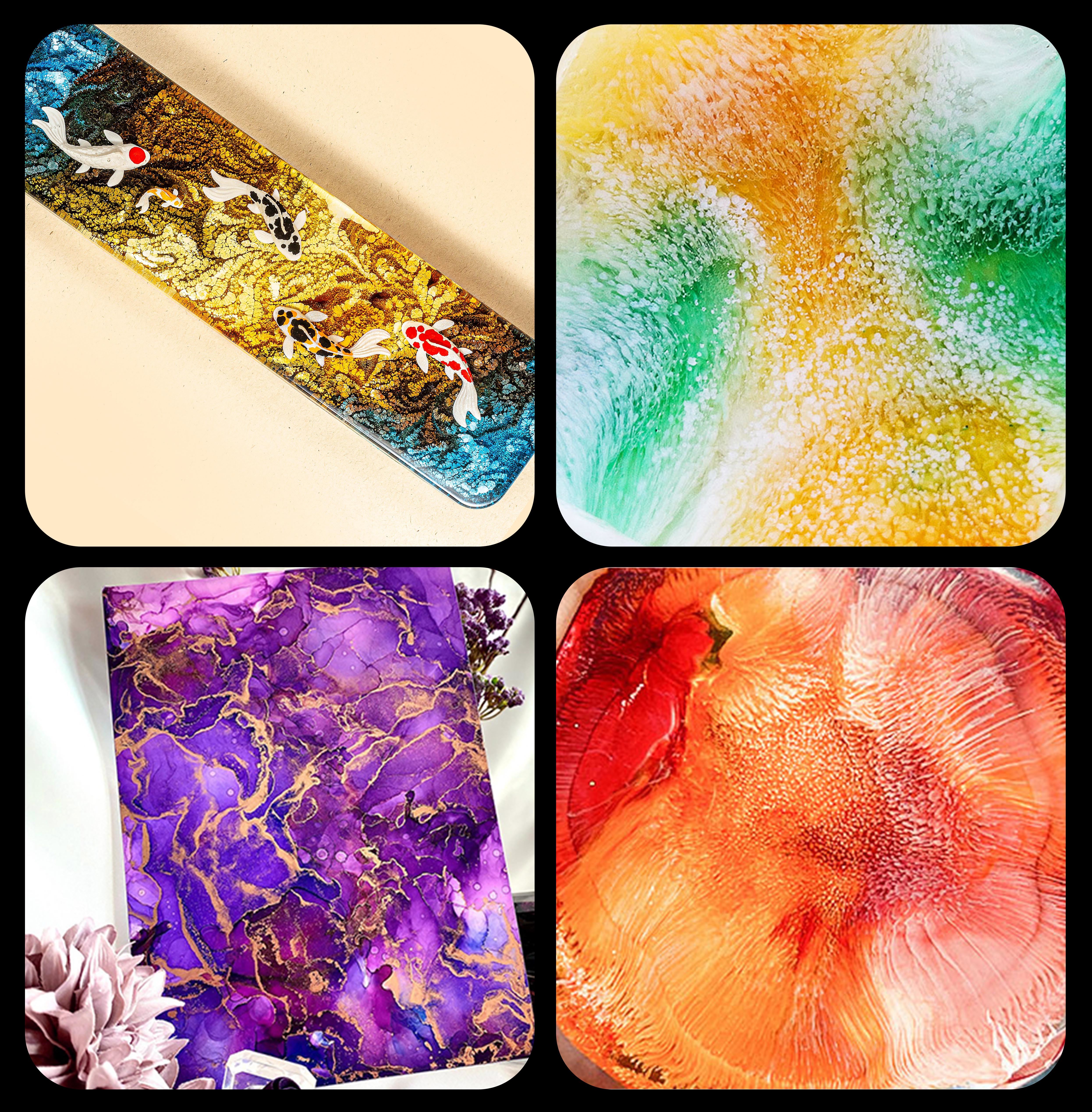 10ml Alcohol Ink Art Epoxy Res - Resin Dye Opaque 리뷰 및 가격
