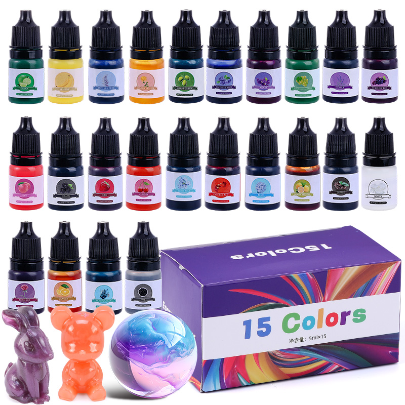 Epoxy Resin Color Pigment 24 V - Resin Dye Opaque 리뷰 및 가격