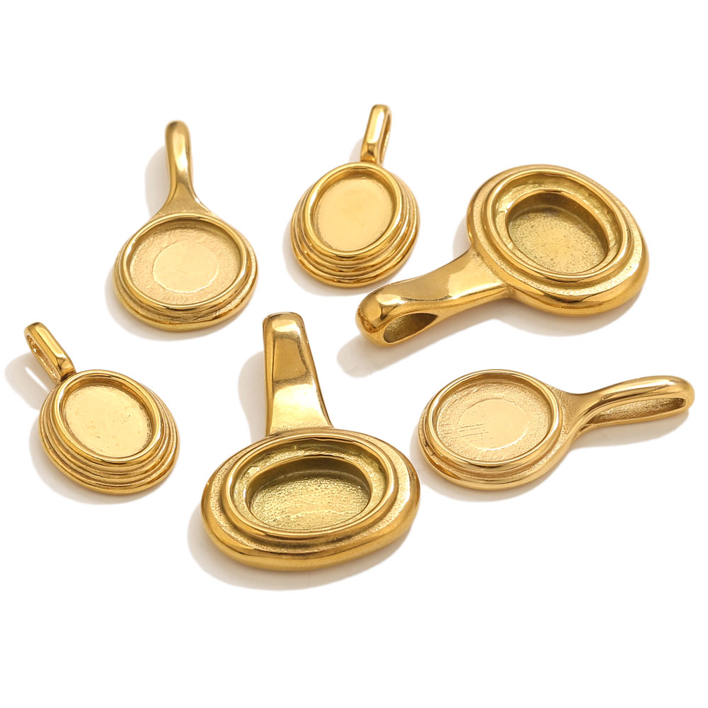 5pcs Stainless Steel Round Ova - Resin Art Materials 리뷰 및 가격