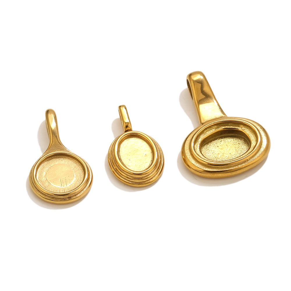 5pcs Stainless Steel Round Ova - Resin Art Materials 리뷰 및 가격