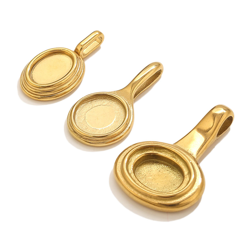 5pcs Stainless Steel Round Ova - Resin Art Materials 리뷰 및 가격