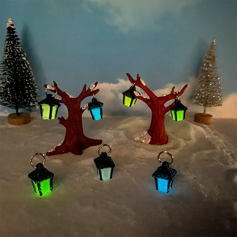 1Set Mini Luminous Hanging Tre - Resin Art Hanging 리뷰 및 가격