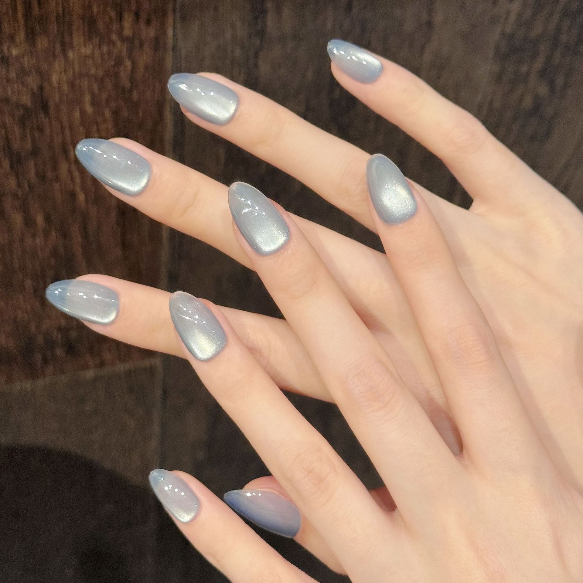 10Pcs Blue Cat Eye French Shor - Resin Art Design 리뷰 및 가격