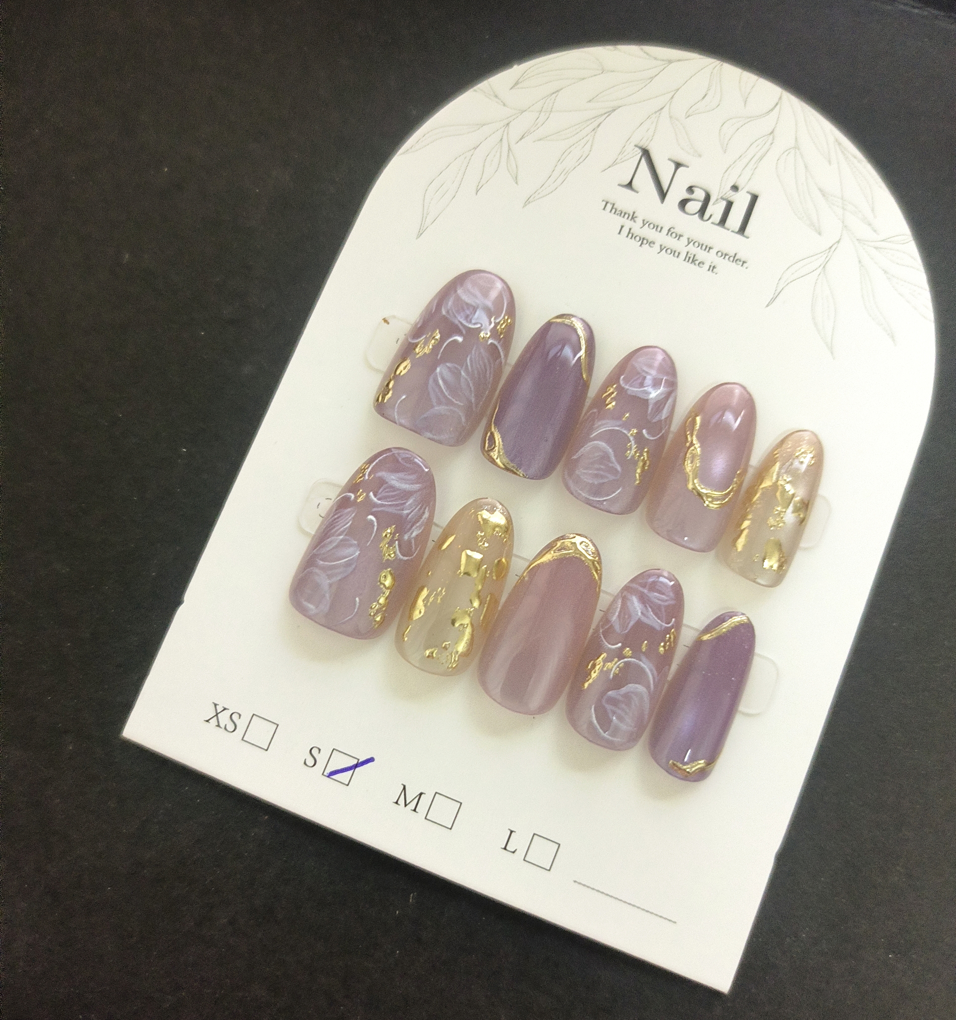 10pcs Handmade Press On Nails  - Resin Art Glitter 리뷰 및 가격