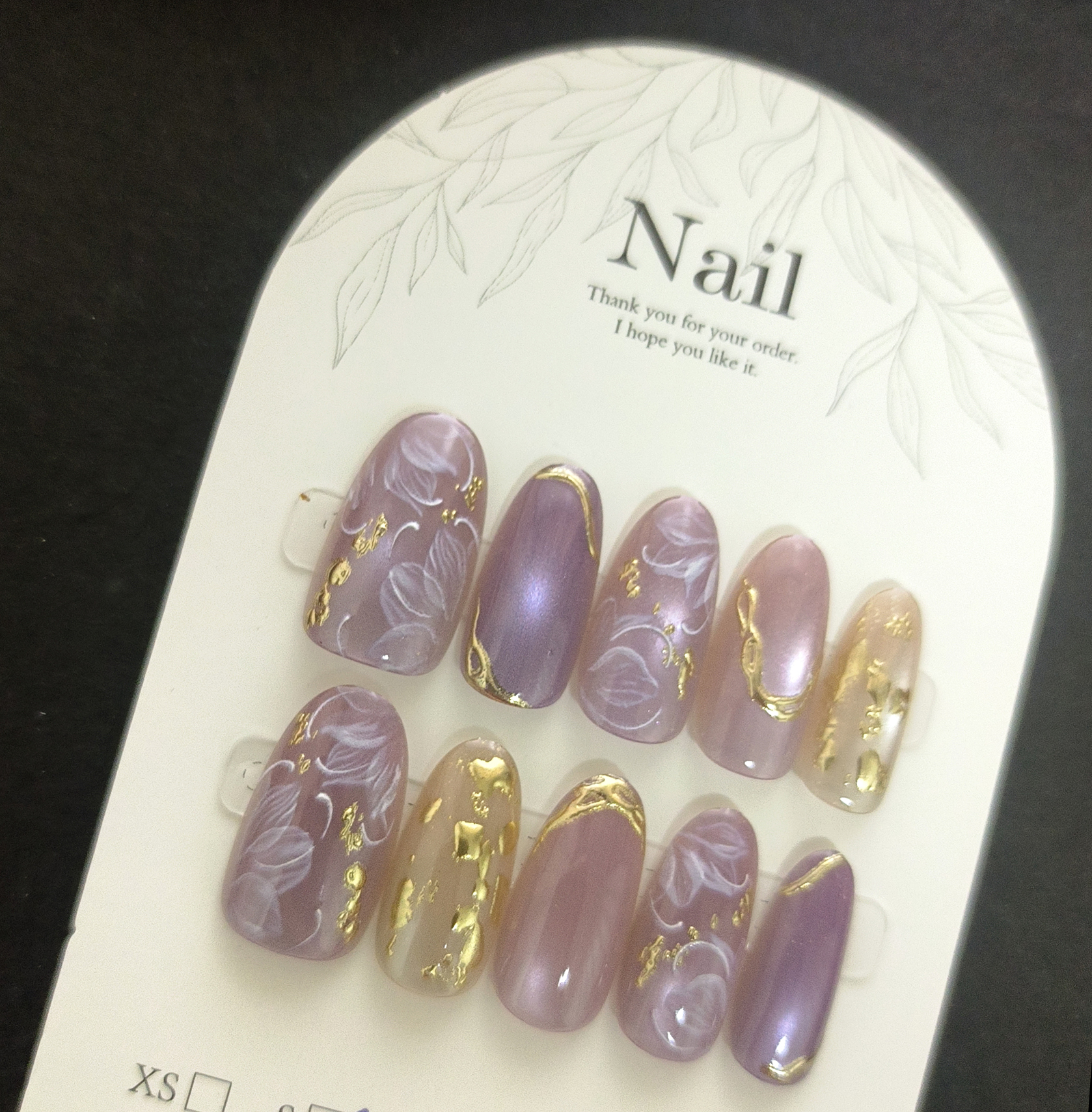 10pcs Handmade Press On Nails  - Resin Art Glitter 리뷰 및 가격