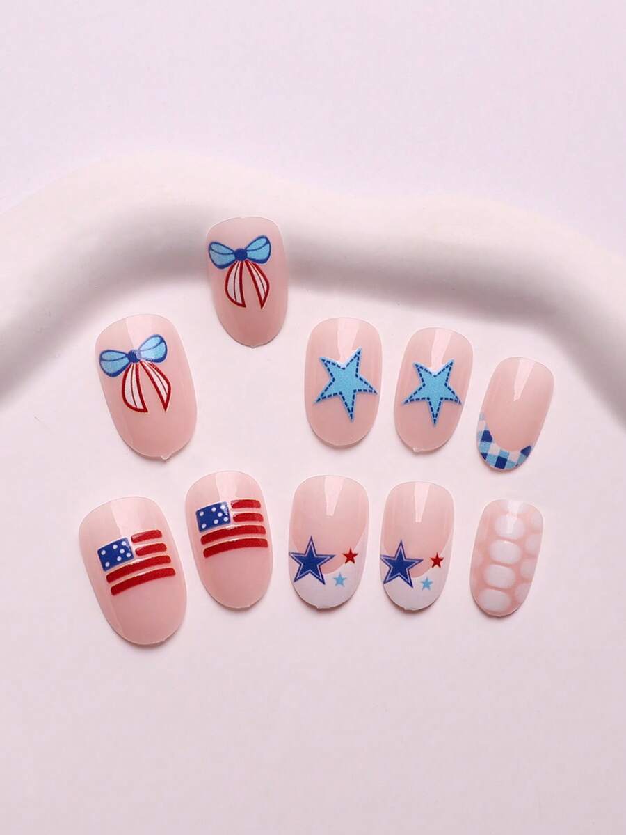 24-Piece Red White Blue Patrio - Resin Art Design 리뷰 및 가격