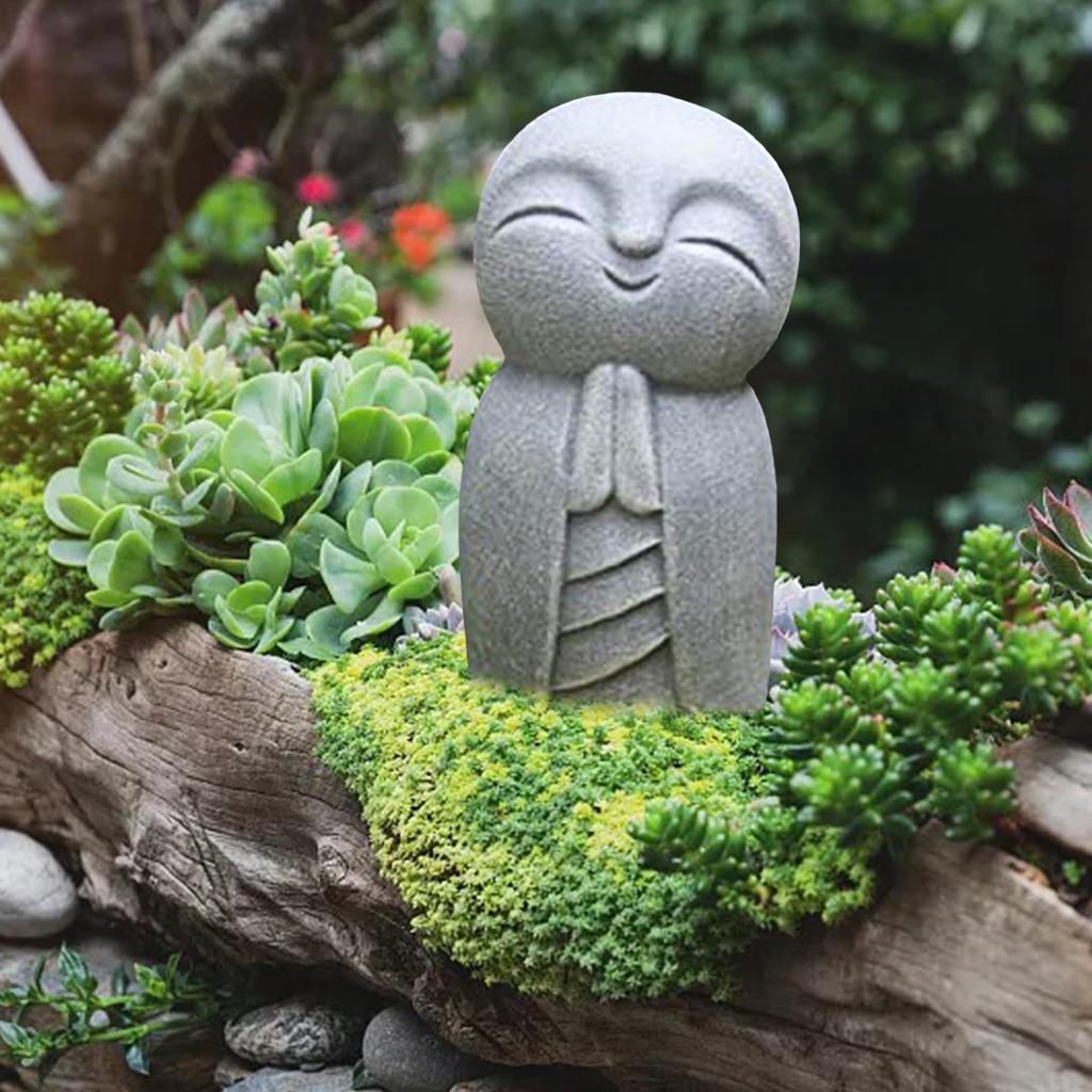 Jizo Monks Praying Statue Resi - Resin Art Baby Memories 리뷰 및 가격