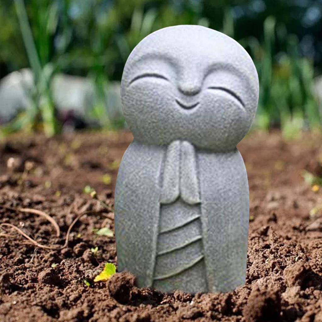 Jizo Monks Praying Statue Resi - Resin Art Baby Memories 리뷰 및 가격