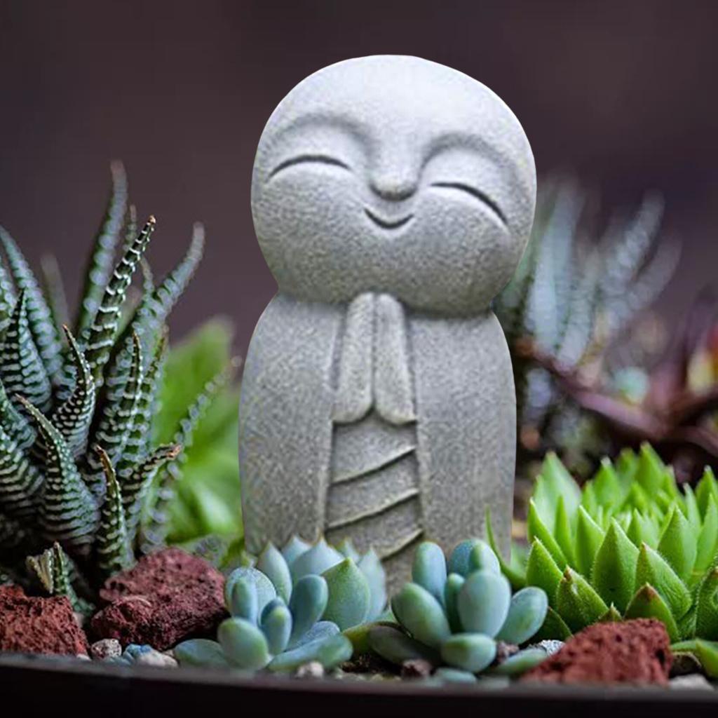 Jizo Monks Praying Statue Resi - Resin Art Baby Memories 리뷰 및 가격