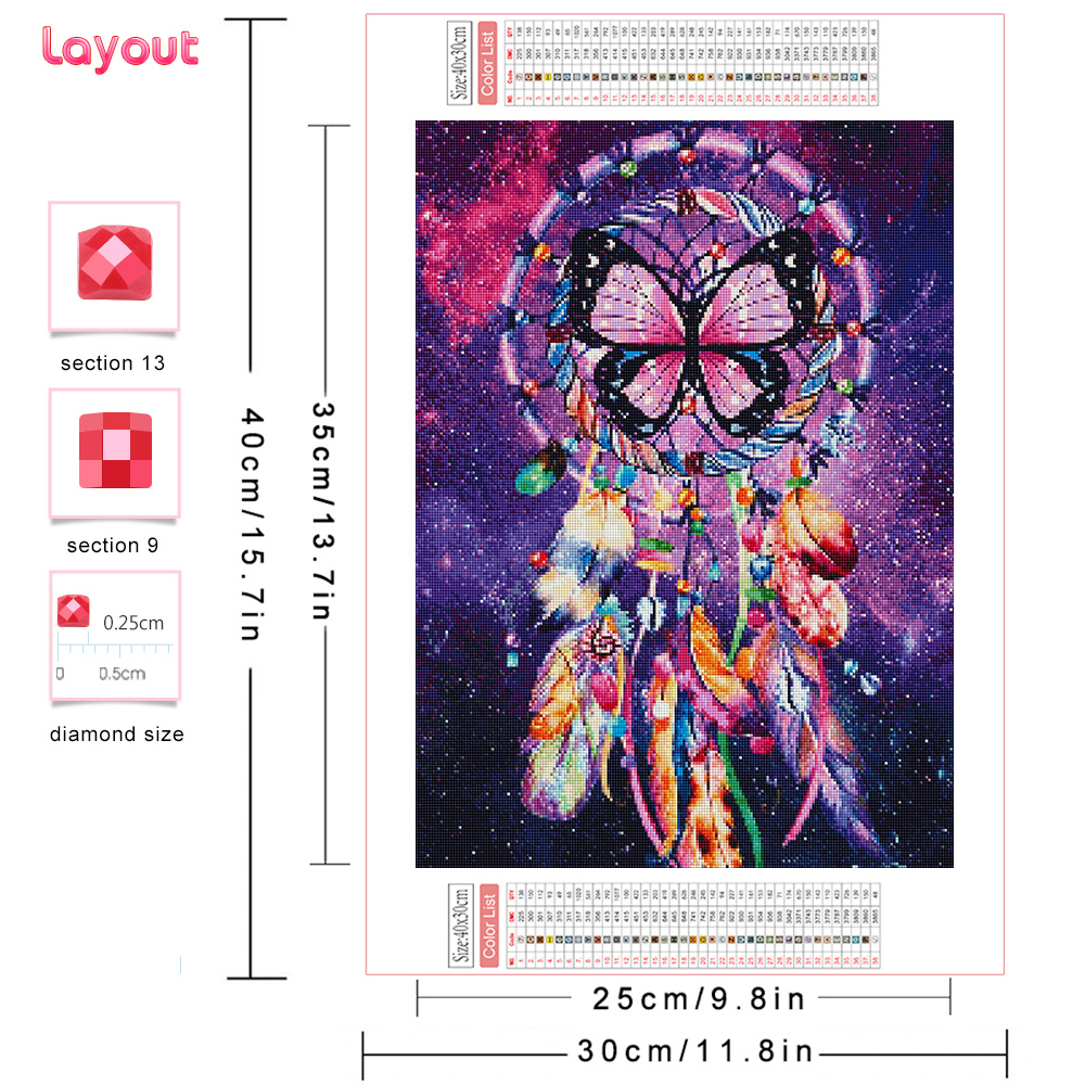 Frameless, 5d Diamond Mosaic F - Resin Art Design 리뷰 및 가격