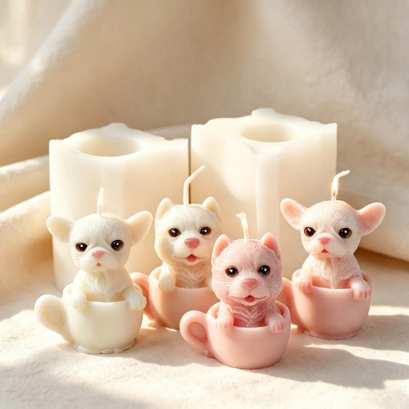 Cute Dog Cup Shaped Silicone M - Resin Art Table 리뷰 및 가격