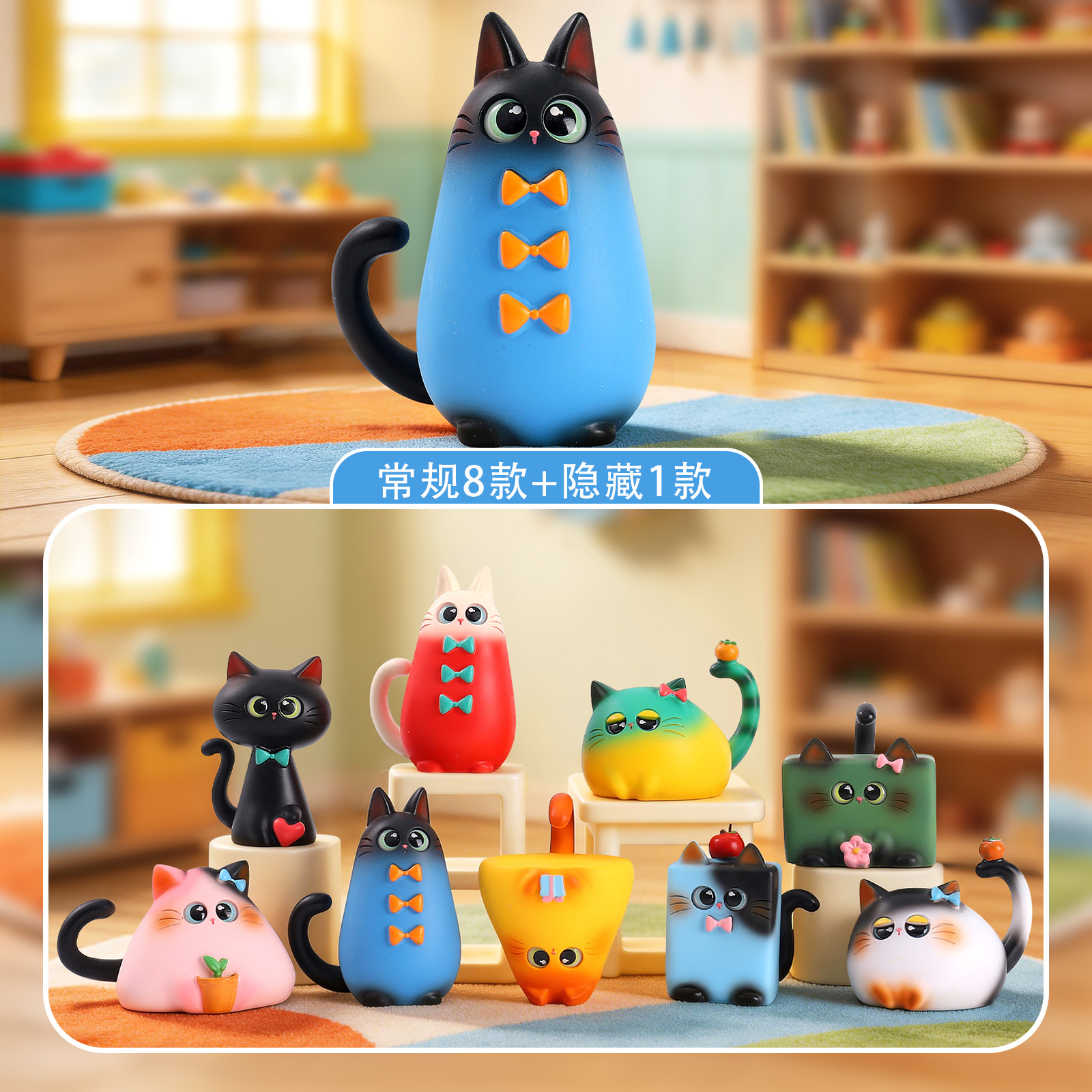 Blind Box Cat Figurine Resin C - Resin Art Table 리뷰 및 가격