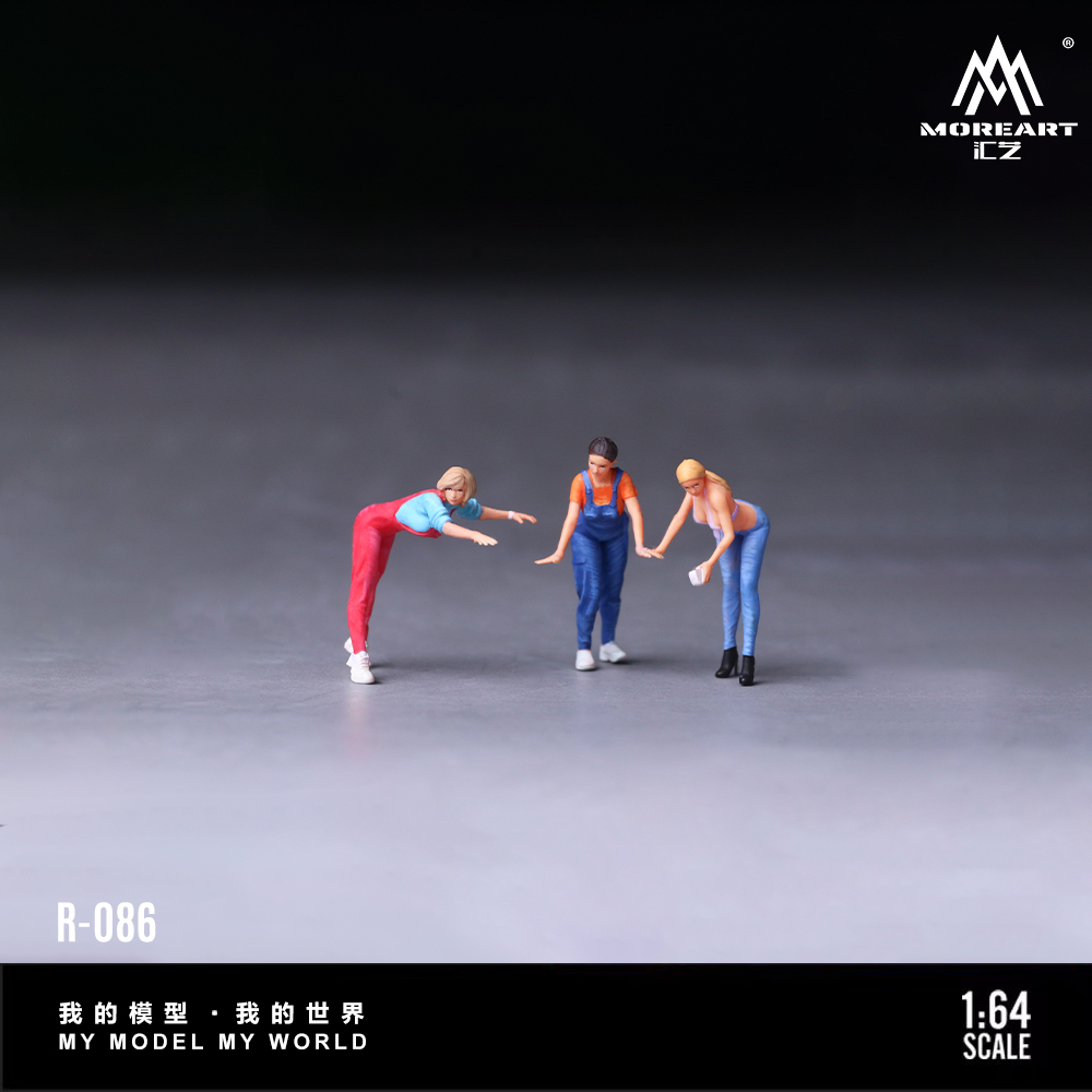 More Art 1:64 Three Sisters Ca - Resin Art Toys 리뷰 및 가격