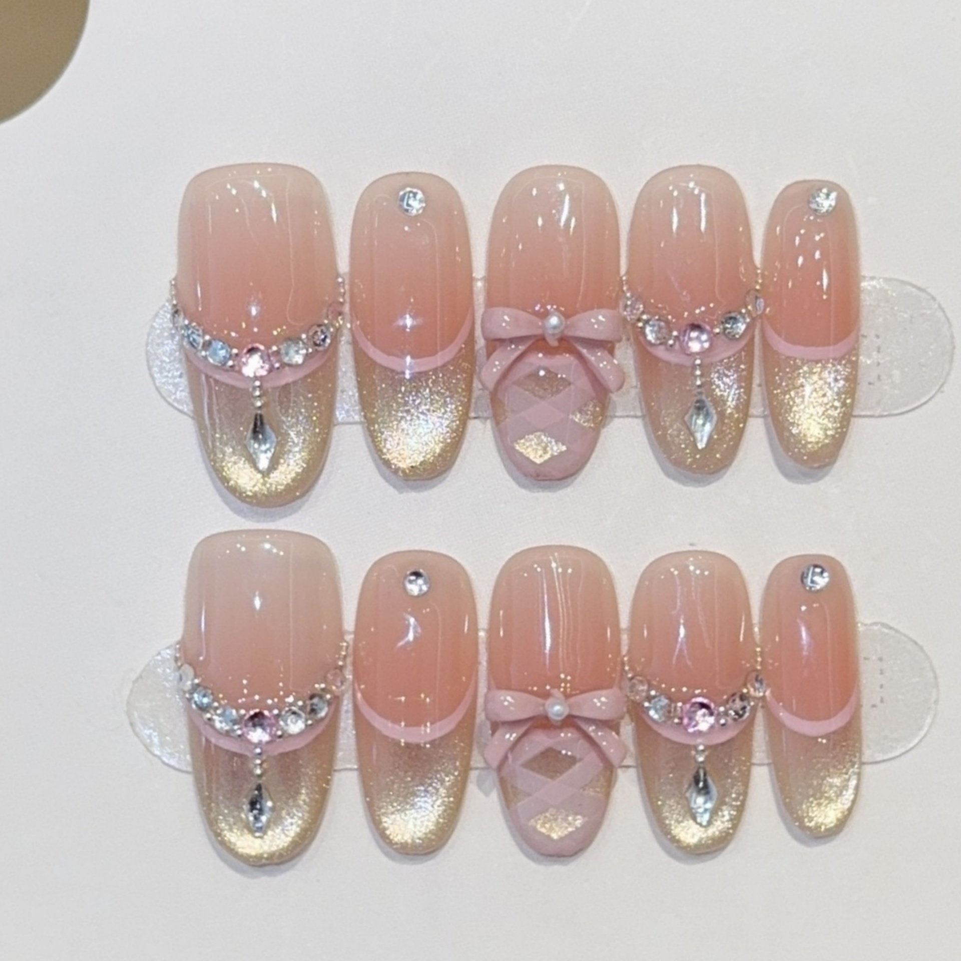 10pcs French Cat's Eye Handmad - Resin Art Design 리뷰 및 가격