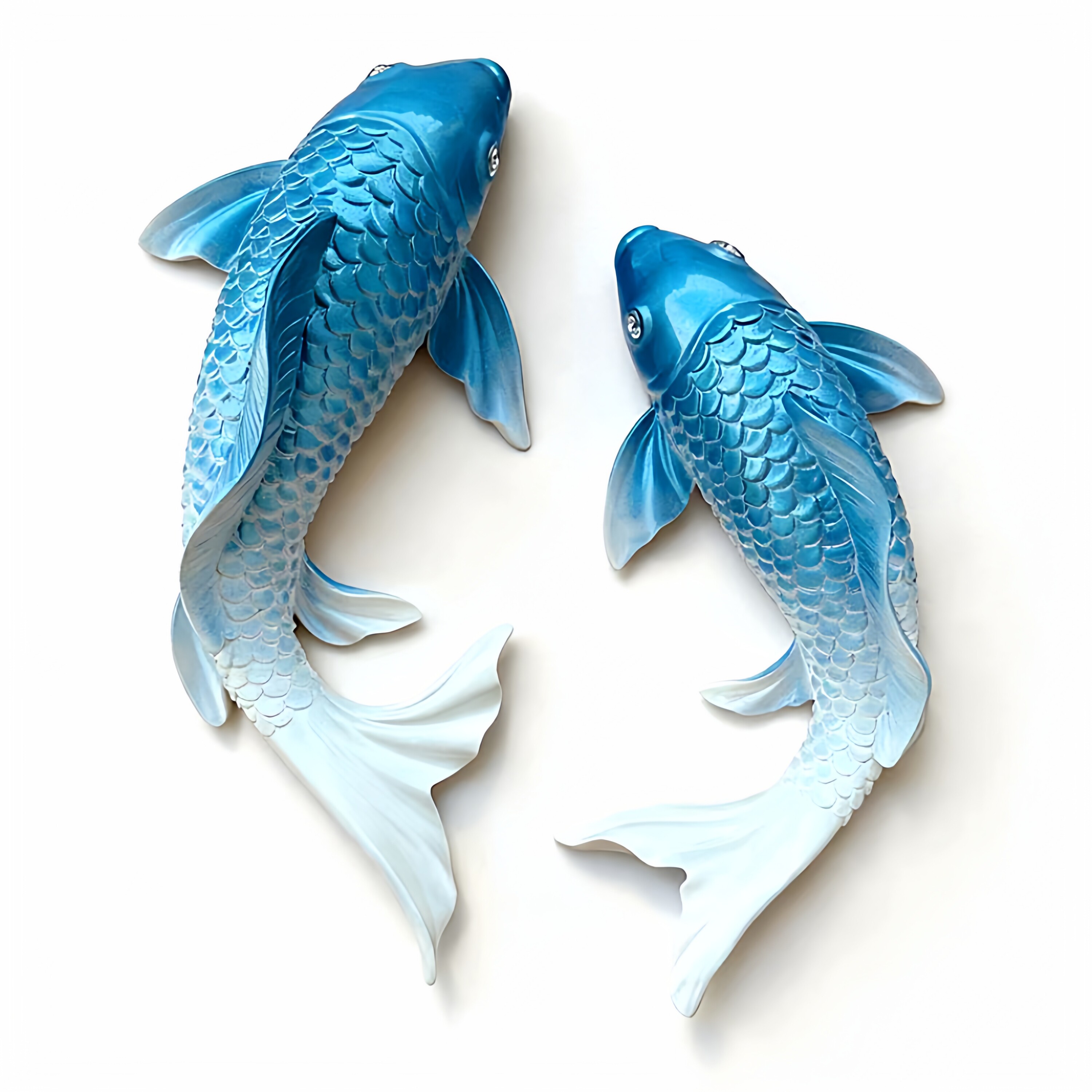 Lucky Koi Fish 3D Wall Decor,  - Resin Art Hanging 리뷰 및 가격