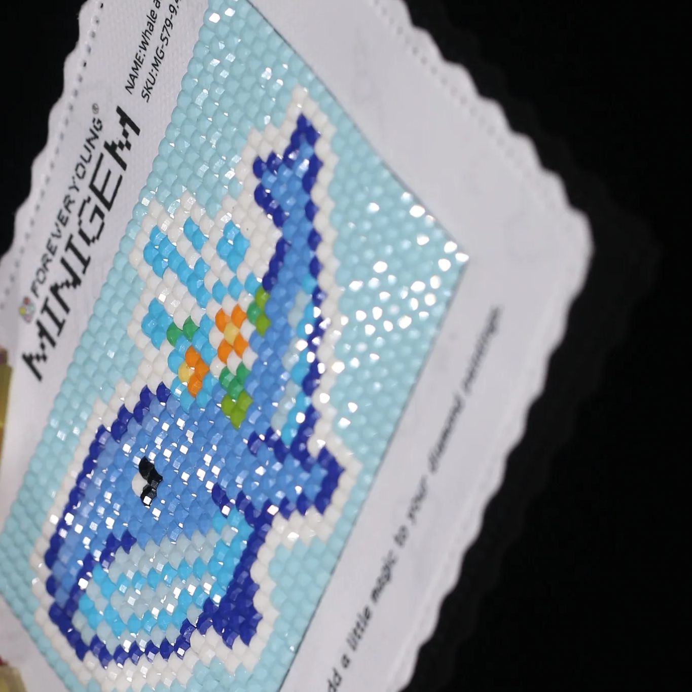 Minigem®: Whale and Flower 9.4 - Resin Art Design 리뷰 및 가격