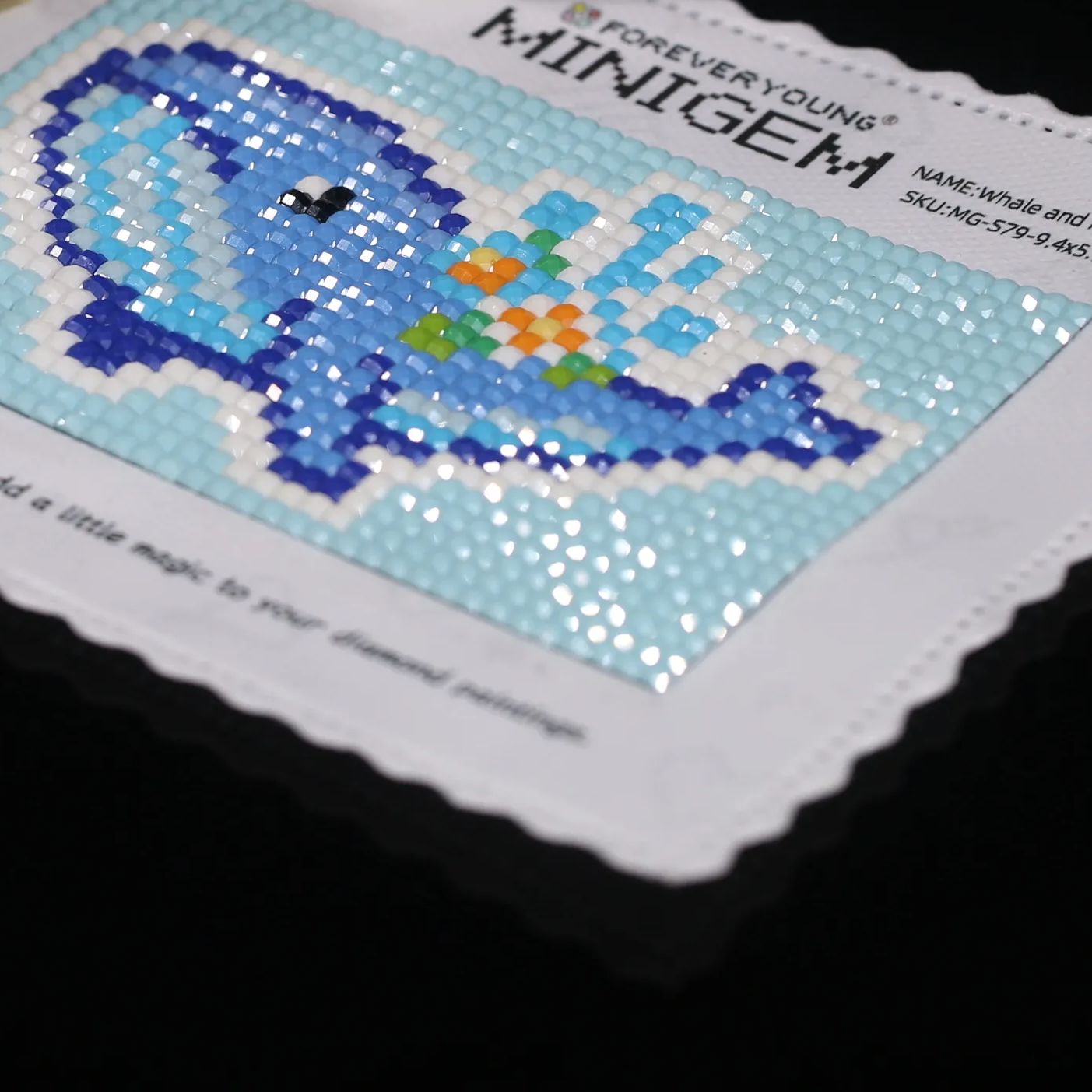 Minigem®: Whale and Flower 9.4 - Resin Art Design 리뷰 및 가격