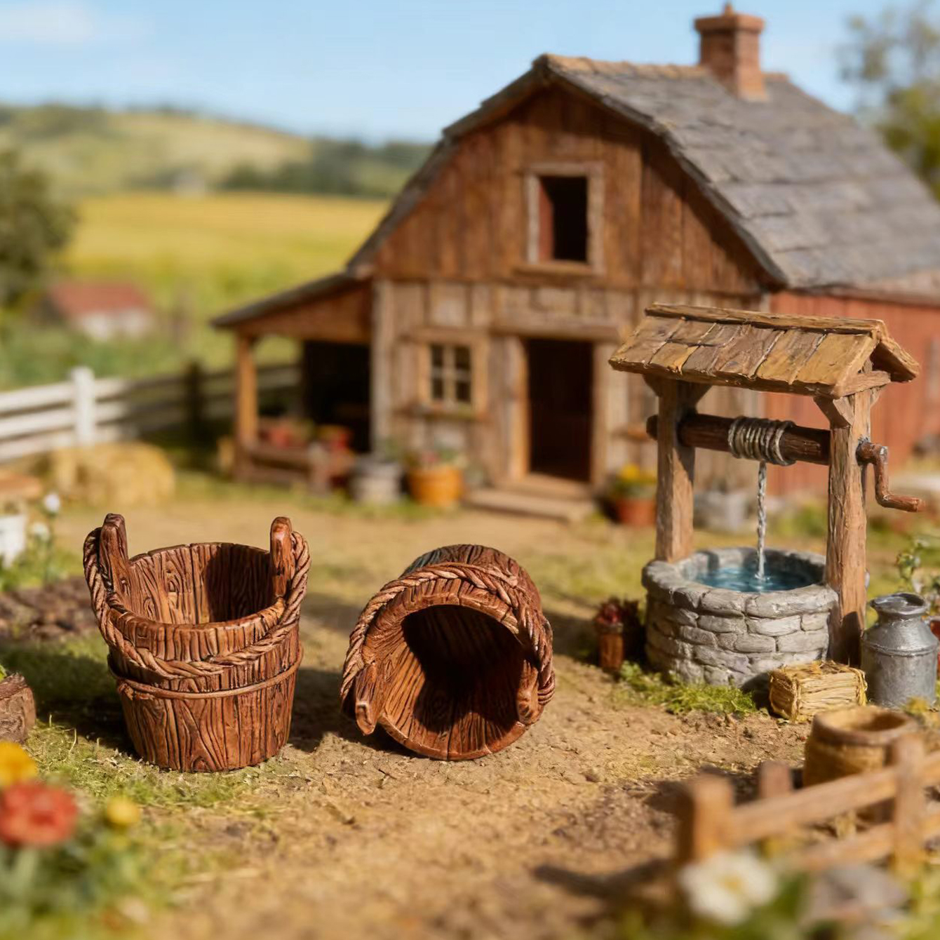 Miniature dollhouse wooden bar - Resin Art Toys 리뷰 및 가격