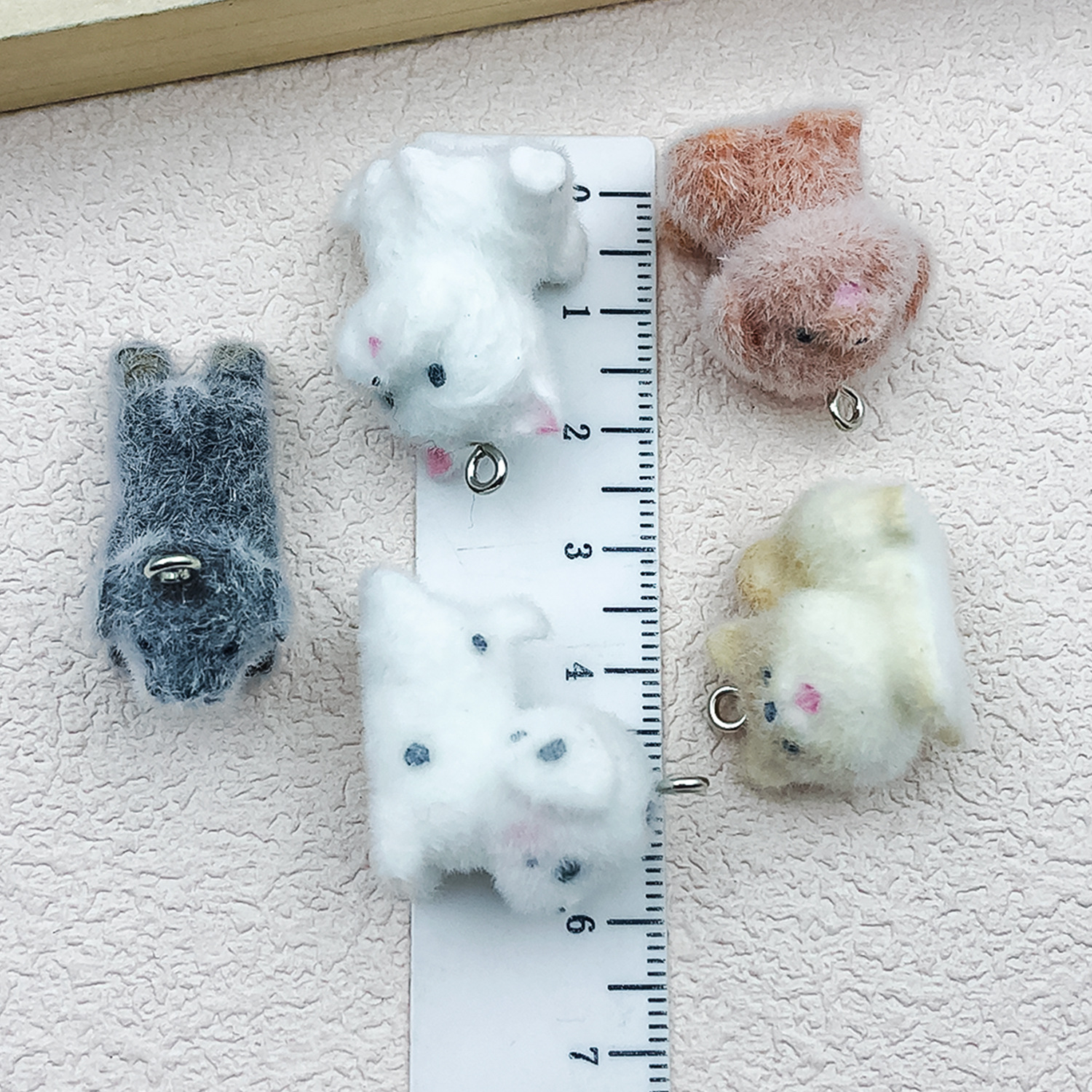 5pcs&1pc Flocked Resin Animal  - Resin Art Materials 리뷰 및 가격