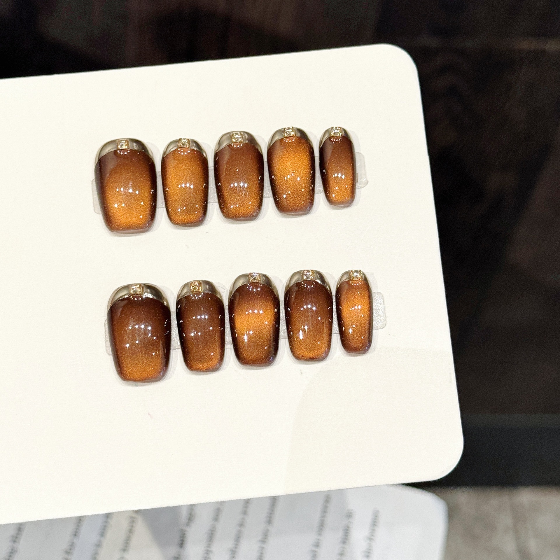 10PCS Square Handmade Press On - Resin Art Materials 리뷰 및 가격