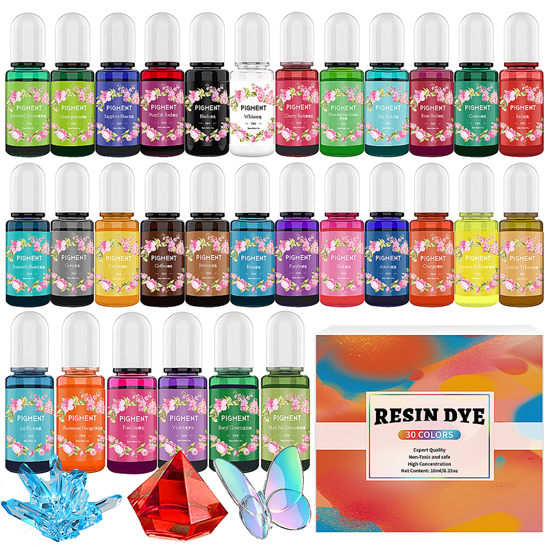 DIY Epoxy Resin Pigment Kit Ca - Resin Dye Opaque 리뷰 및 가격