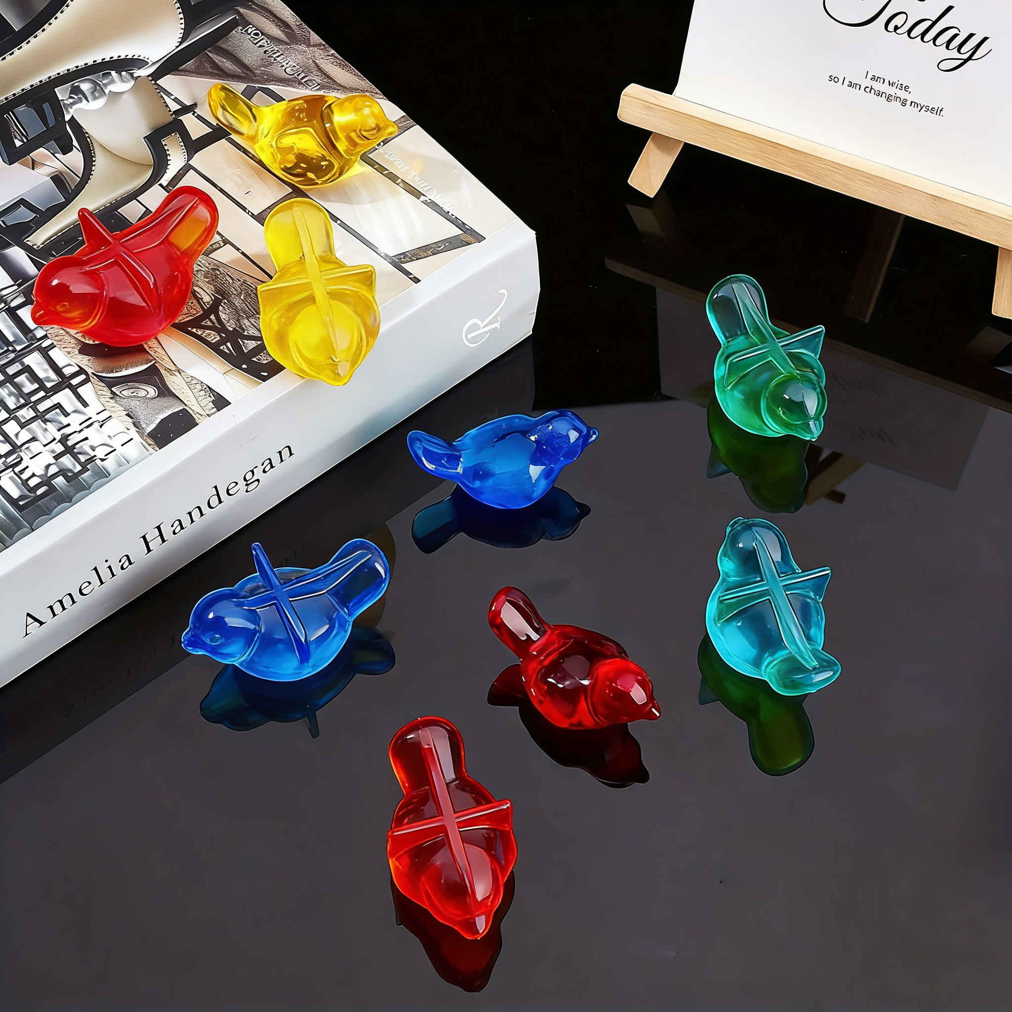 2-piece set of 3D bird silicon - Resin Art Table 리뷰 및 가격