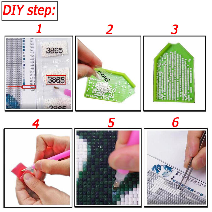 5D Diamond Embroidery Picture  - Resin Art Kits For Adults 리뷰 및 가격