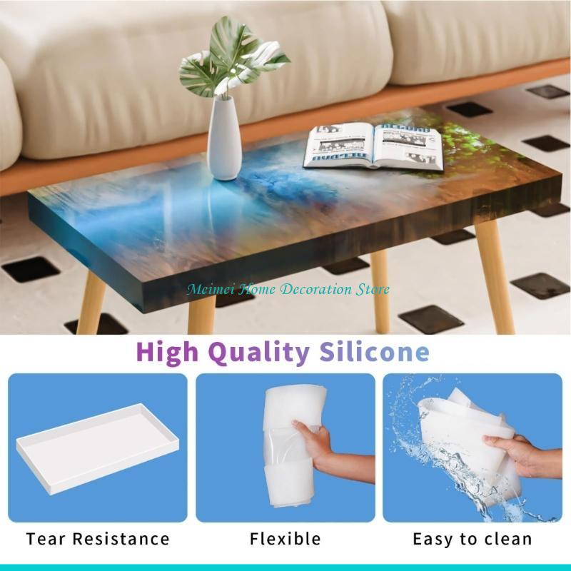 H7BF Large Silicone Mould for  - Resin Art Table 리뷰 및 가격