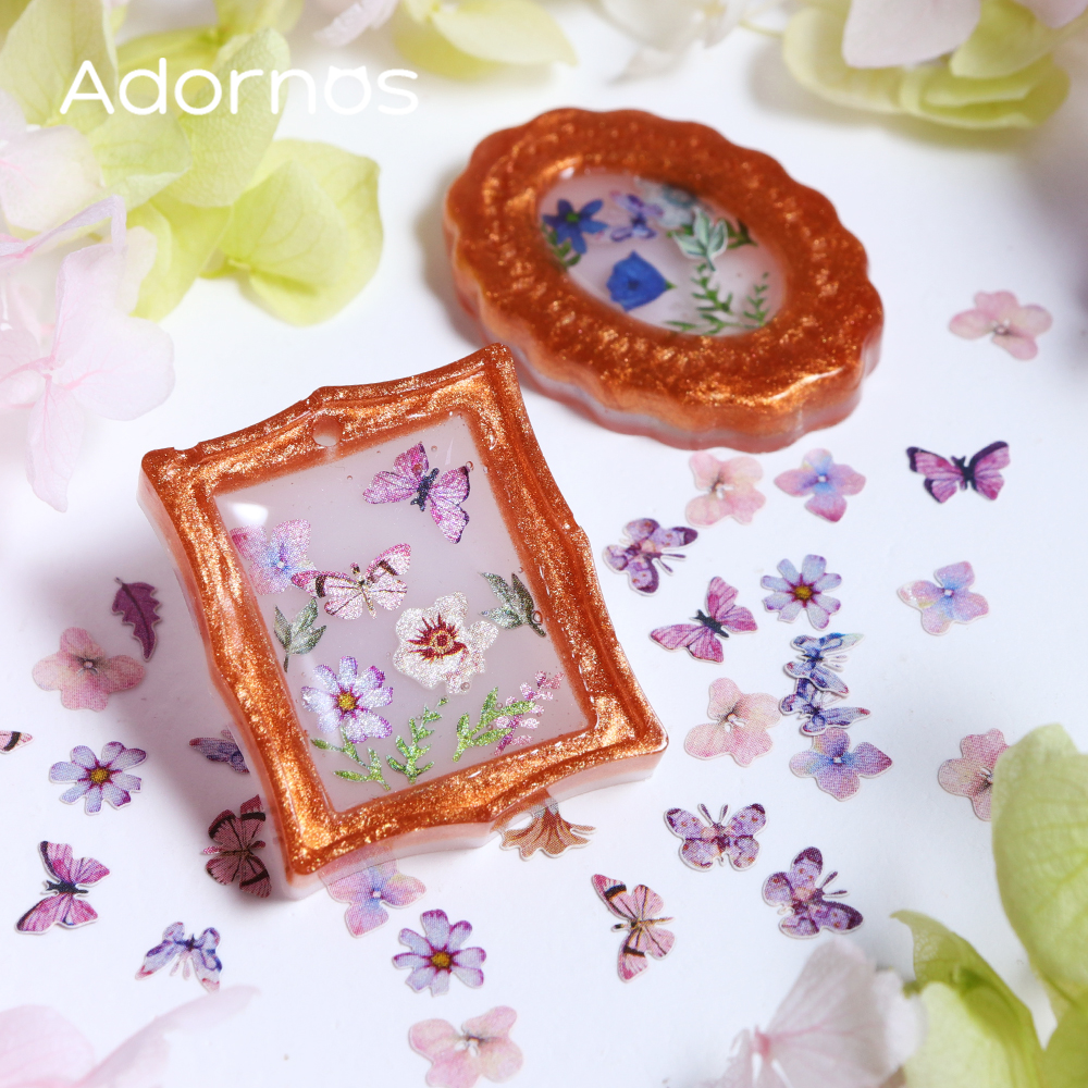 180pcs/box Wood Pulp Flowers C - Resin Art Design 리뷰 및 가격