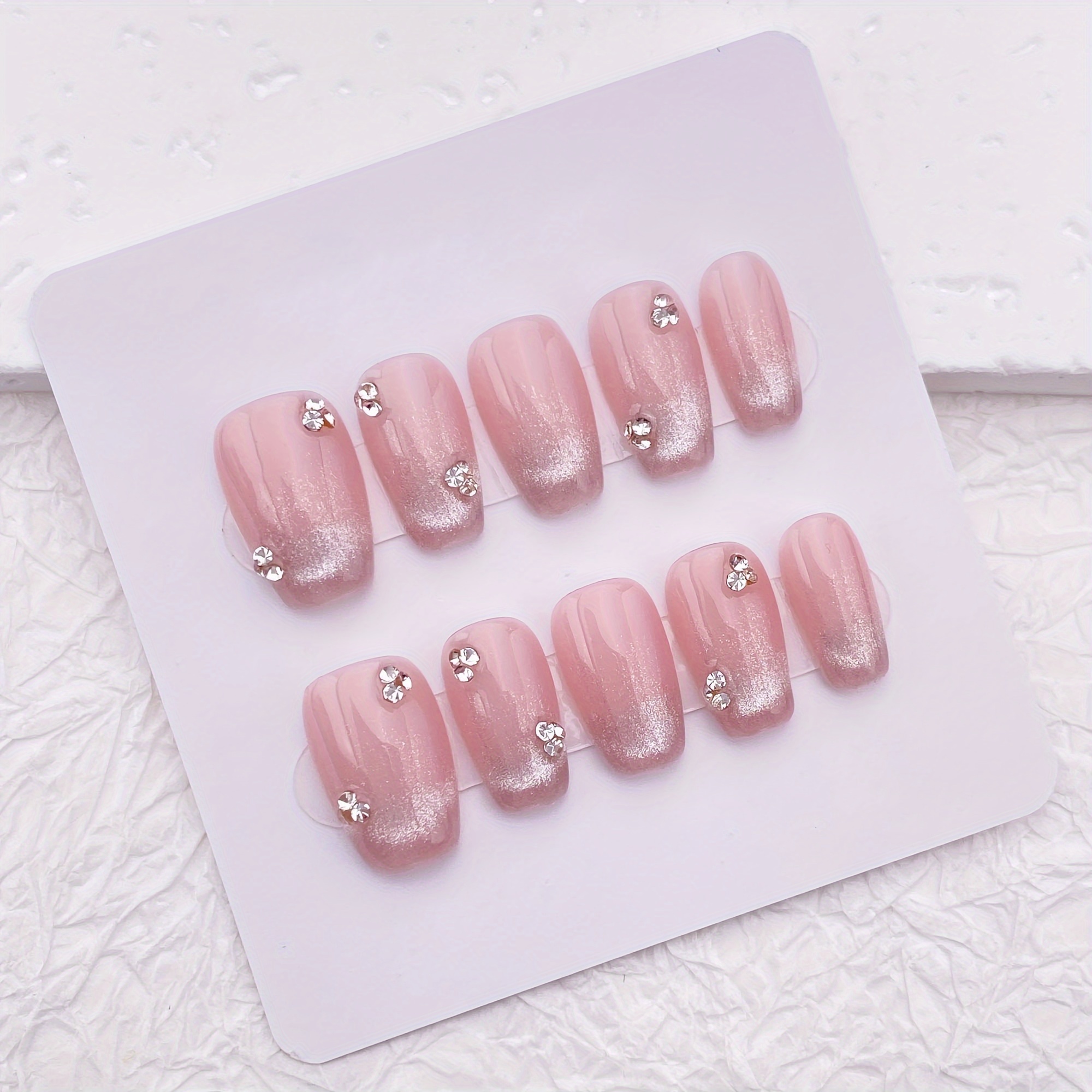 10pcs Handmade Press On Nails, - Resin Art Materials 리뷰 및 가격