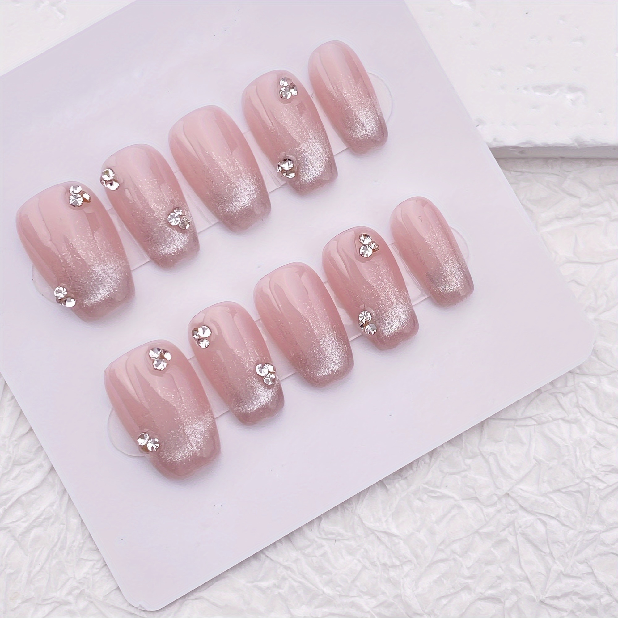 10pcs Handmade Press On Nails, - Resin Art Materials 리뷰 및 가격