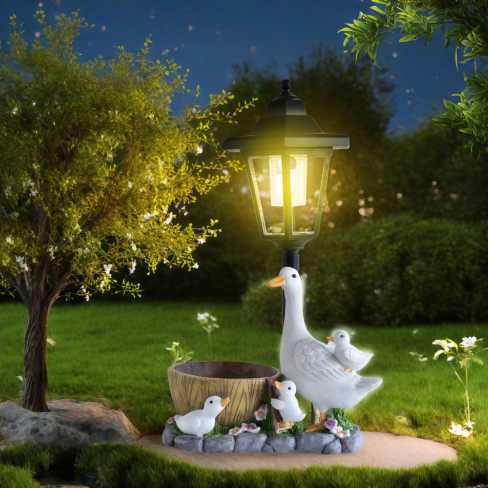 Solar Duck Night Light Garden  - Resin Art Materials 리뷰 및 가격