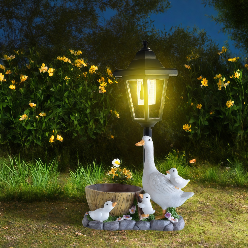 Solar Duck Night Light Garden  - Resin Art Materials 리뷰 및 가격