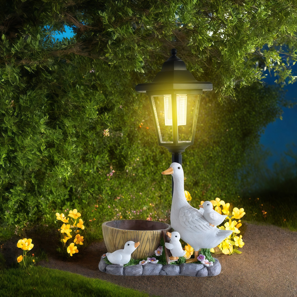 Solar Duck Night Light Garden  - Resin Art Materials 리뷰 및 가격