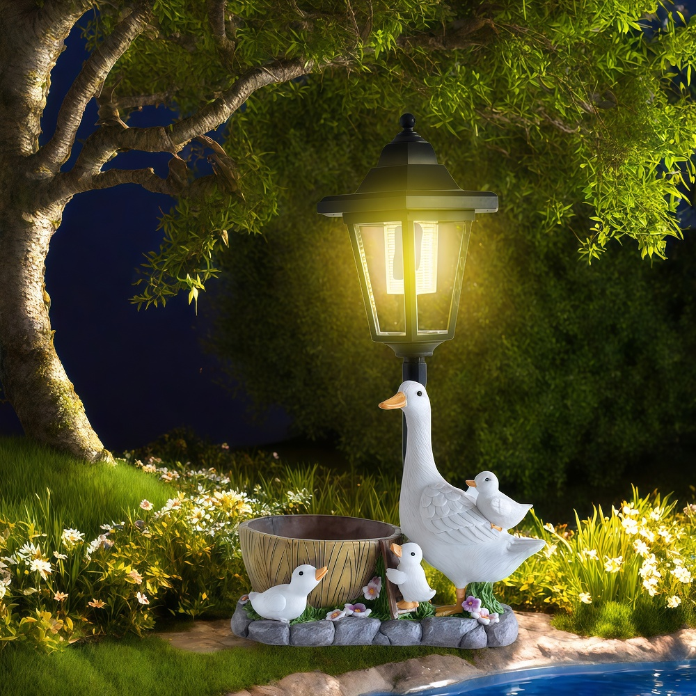 Solar Duck Night Light Garden  - Resin Art Materials 리뷰 및 가격